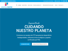 Tablet Screenshot of graficapinter.com.ar